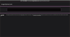 Desktop Screenshot of longevityfood.com